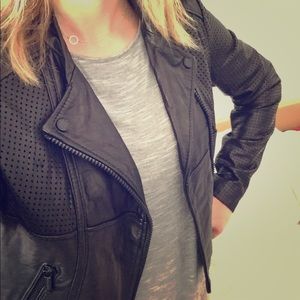 Michael Kors Leather jacket - medium